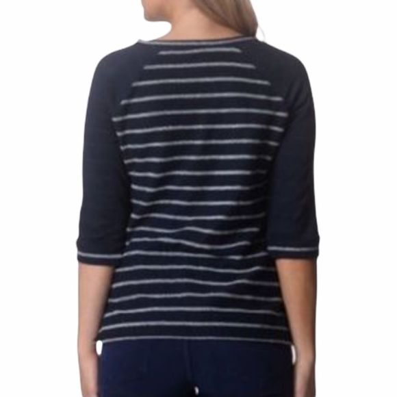 NWT NYDJ Mediterranean Striped Sweater - Picture 2 of 12